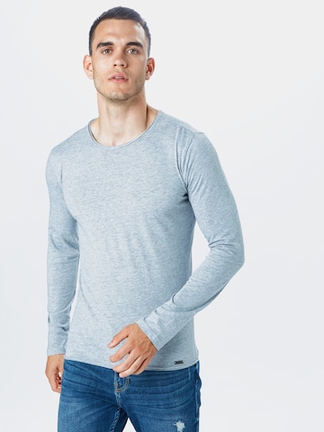 Key Largo Regular fit Shirt ' CHEESE ' in Grey: front