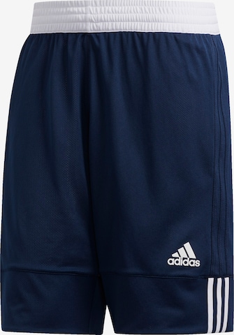 ADIDAS PERFORMANCE Workout Pants '3G Speed' in Blue: front