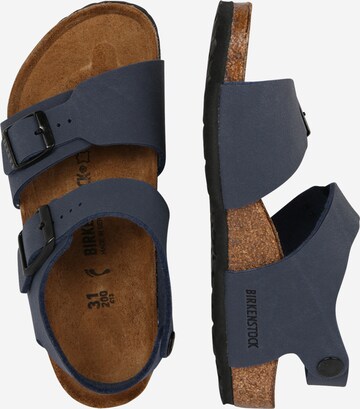 BIRKENSTOCK Avonaiset kengät 'New York' värissä sininen