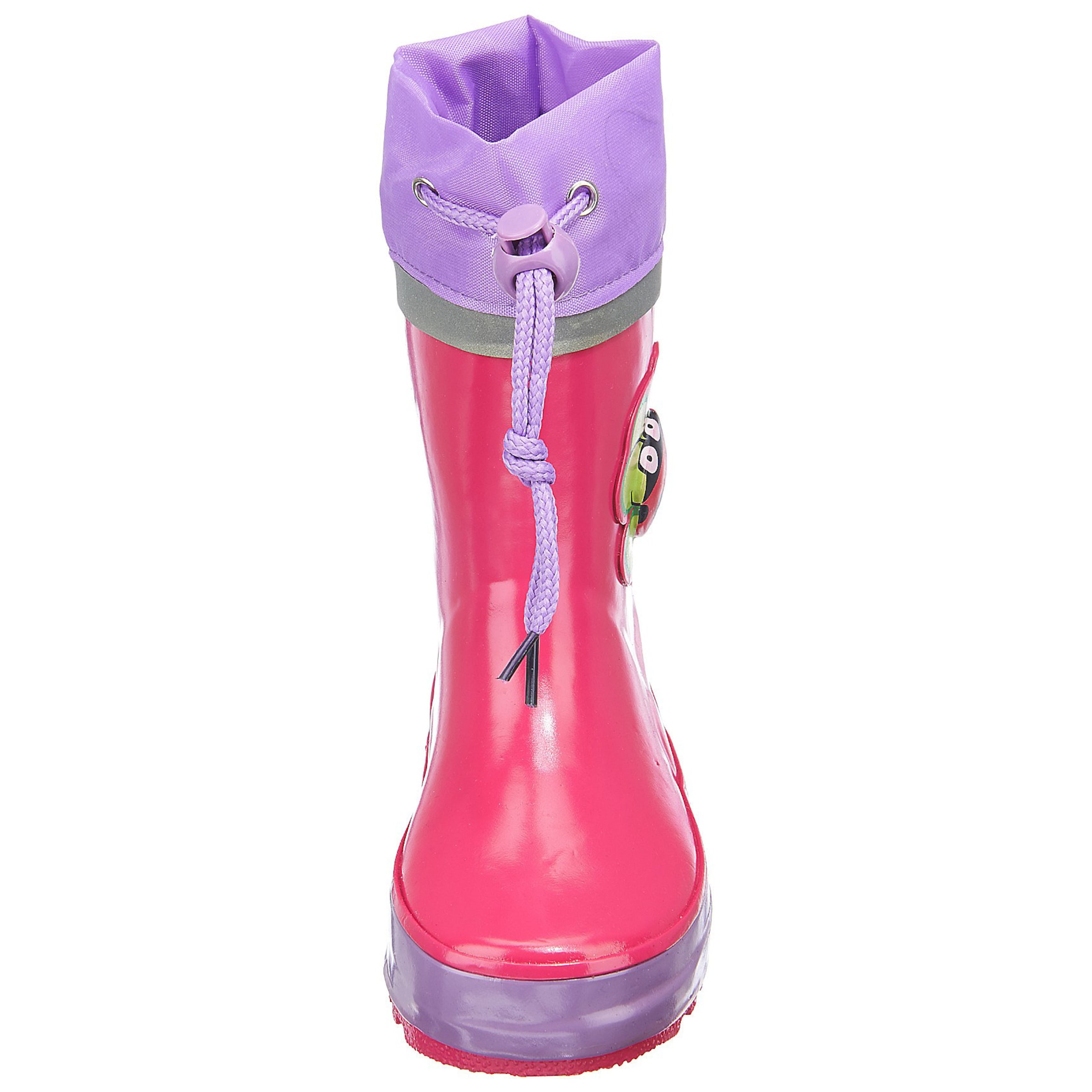 rožinė PLAYSHOES Guminiai batai 'Glückskäfer'