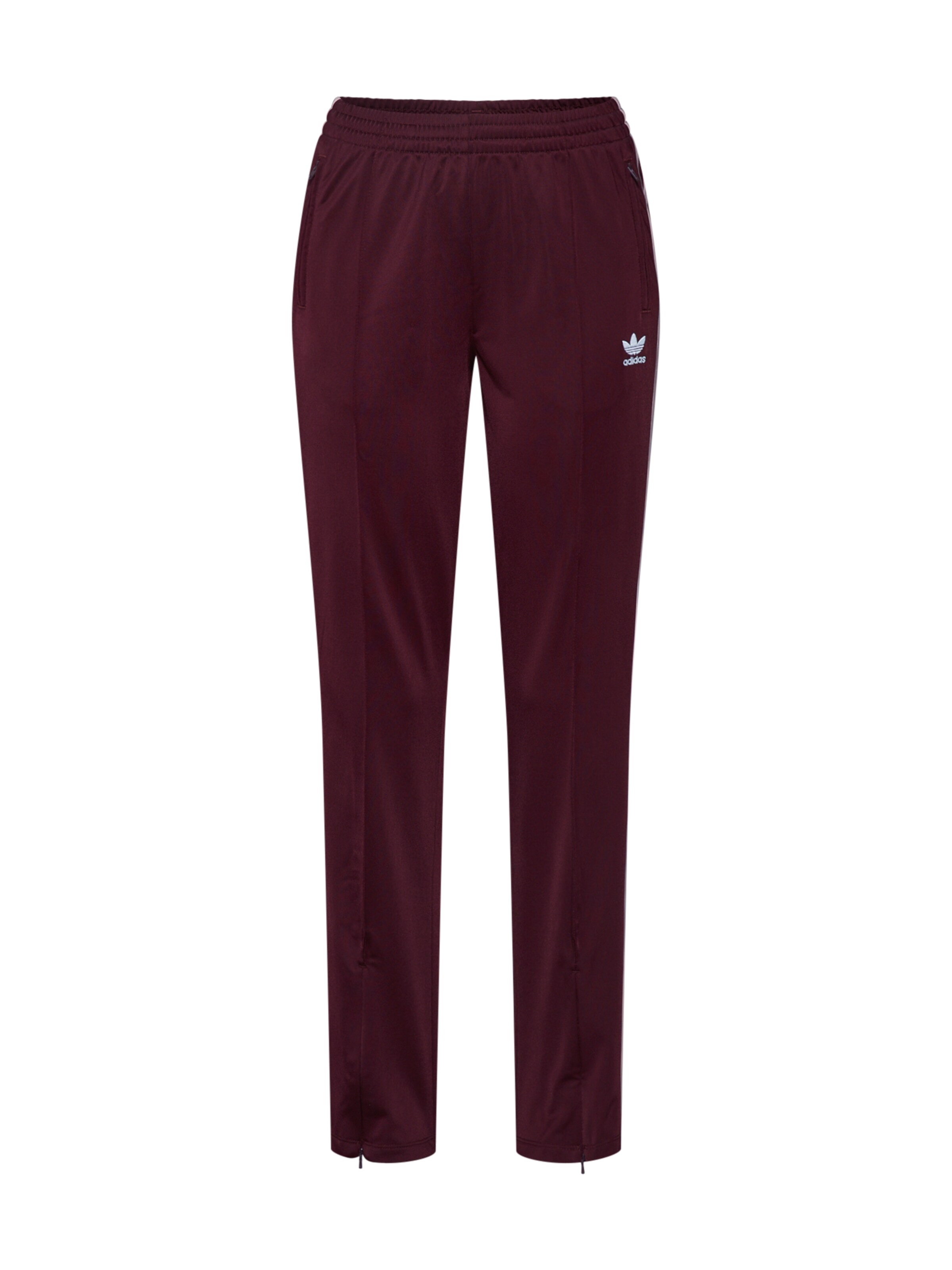 ADIDAS ORIGINALS - Broek 'FIREBIRD TP' in de kleur Bourgogne