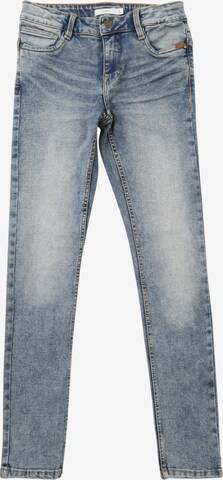 NAME IT Slimfit Jeans 'Pete' in Blauw: voorkant