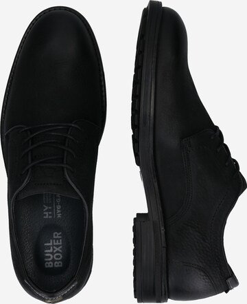 BULLBOXER Čevlji na vezalke | črna barva