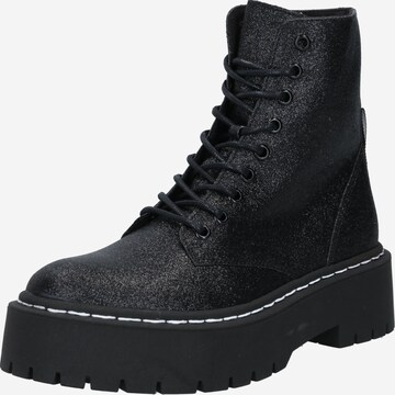 Bottines à lacets STEVE MADDEN en noir : devant