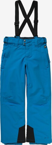 PROTEST Outdoor Pants 'Bork' in Blue: front