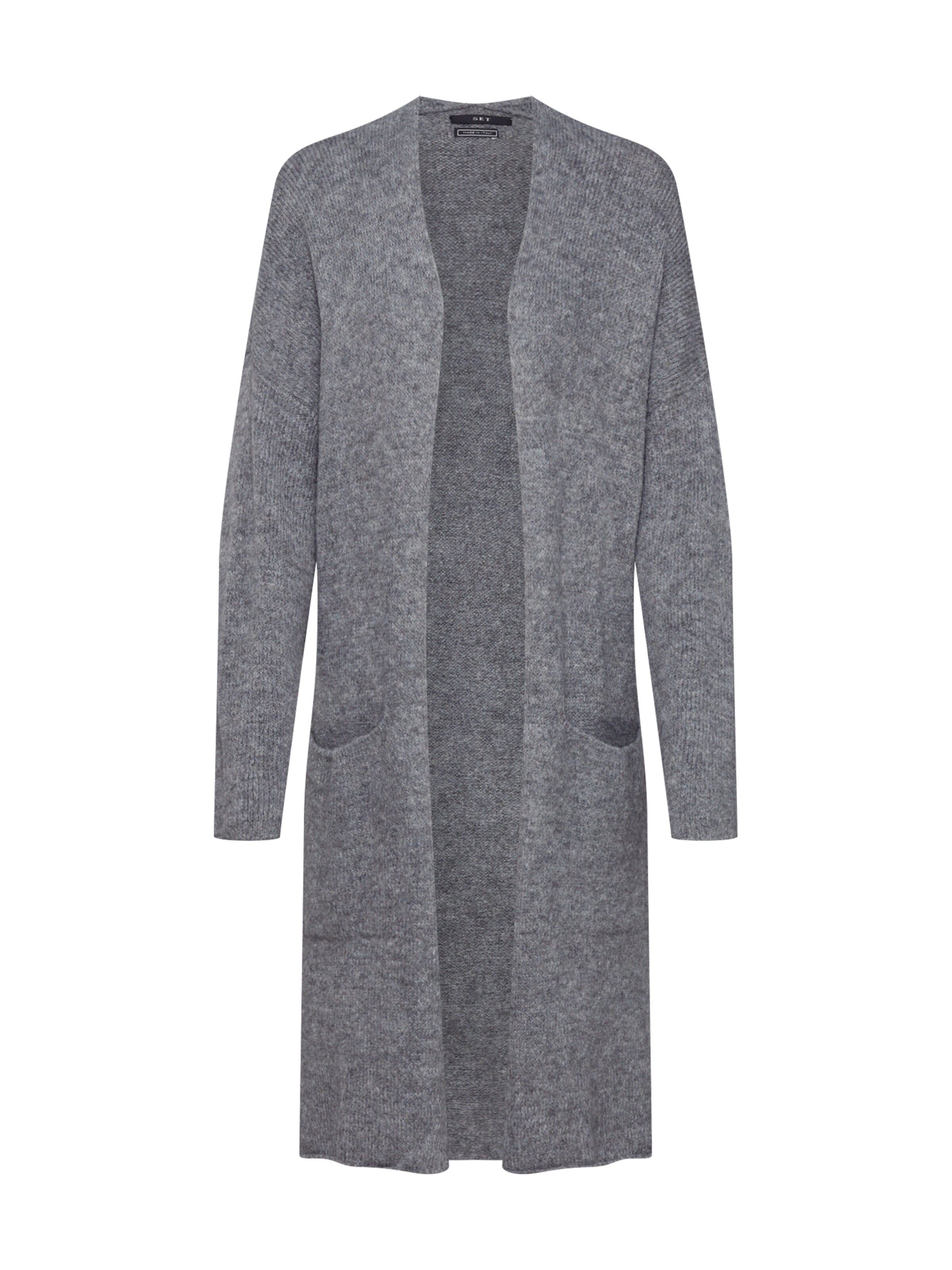 SET - Strickjacke in grau