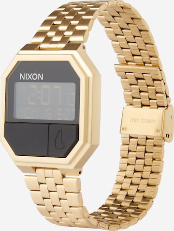 Montre digitale 'Re-Run' Nixon en or