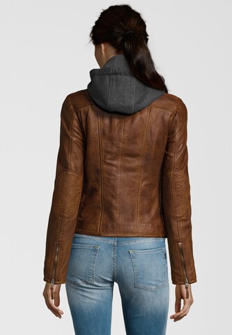 Miracle of Denim Between-Season Jacket in Brown