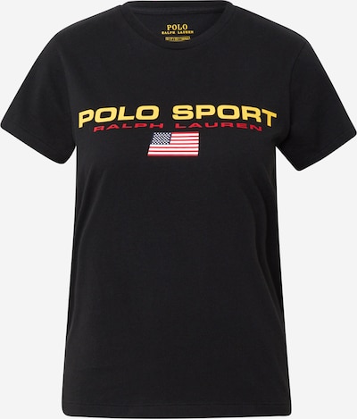 Polo Ralph Lauren T-shirt en noir, Vue avec produit