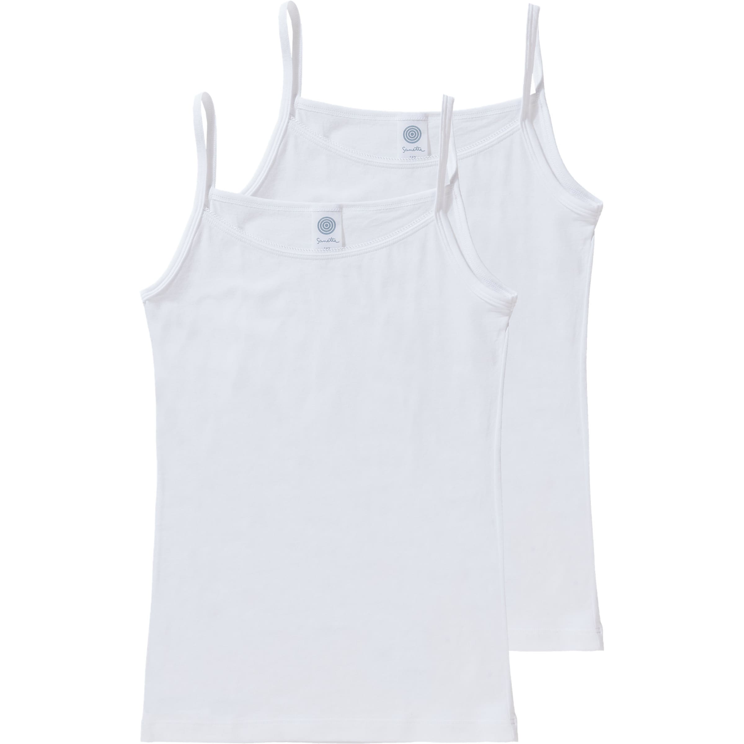 Sanetta - Camiseta térmica en blanco: frente
