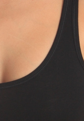 Shirtbody 'Casual Comfort' sassa en noir