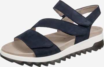 GABOR Sandals in Blue: front