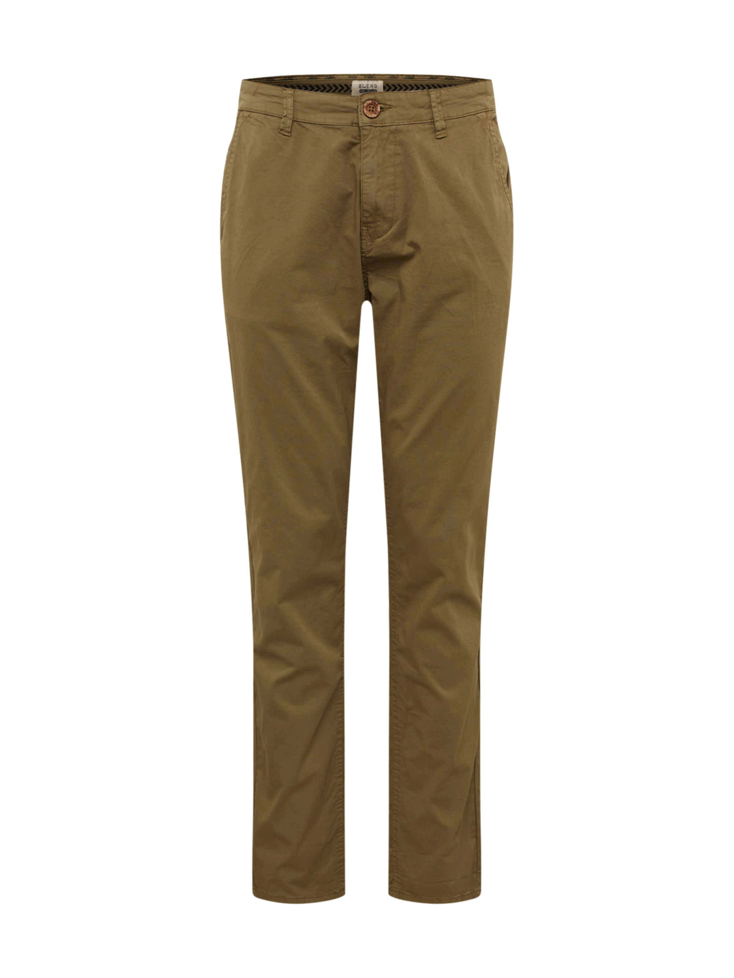 regular Pantaloni chino 'Night' di BLEND in verde: frontale
