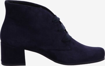 SEMLER Lace-Up Ankle Boots in Blue