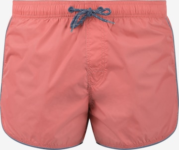 BLEND Board Shorts 'Zion' in Orange: front