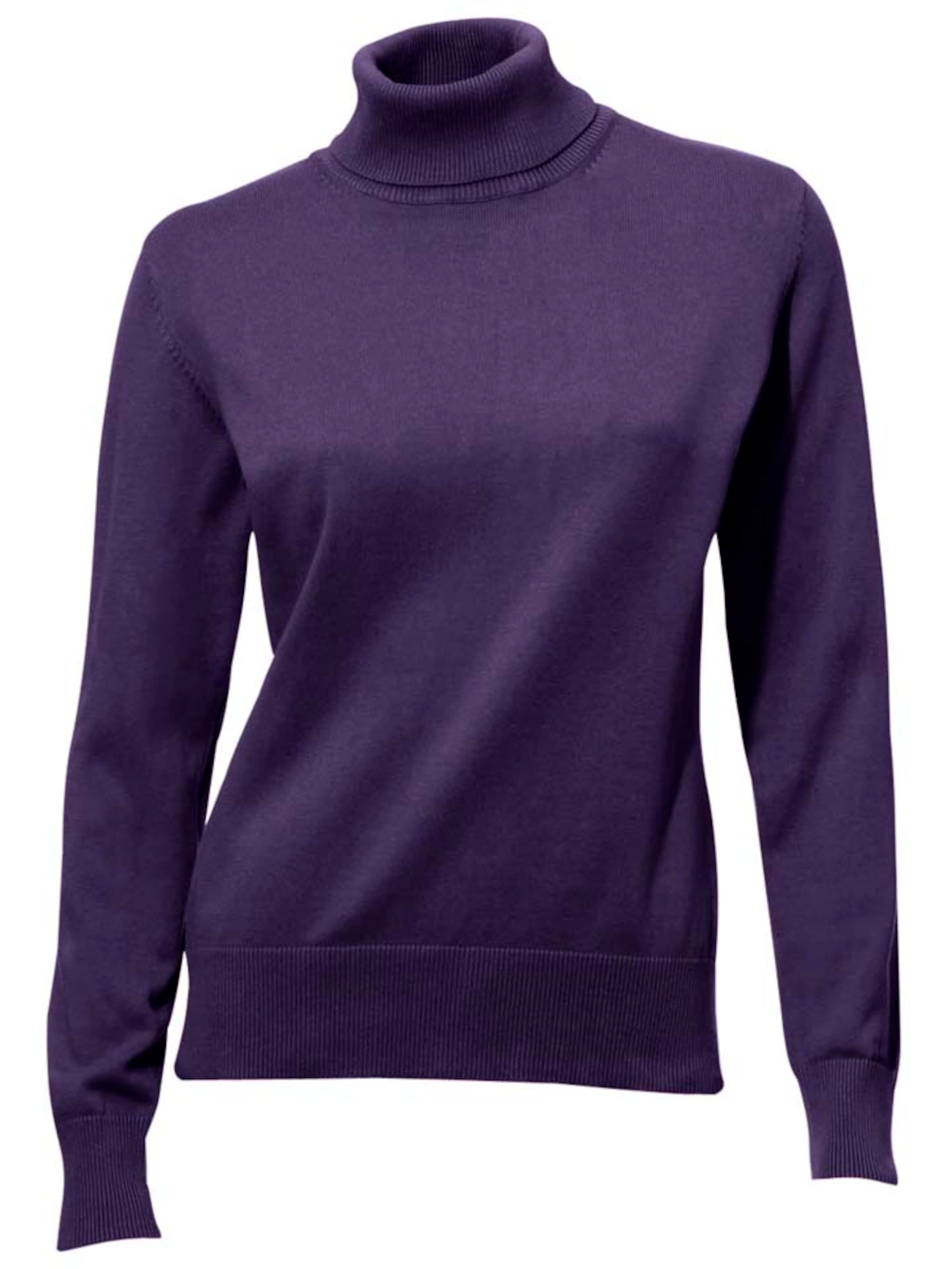 heine - Pullover em roxo: frente