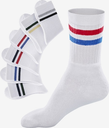 GO IN Socks in White: front