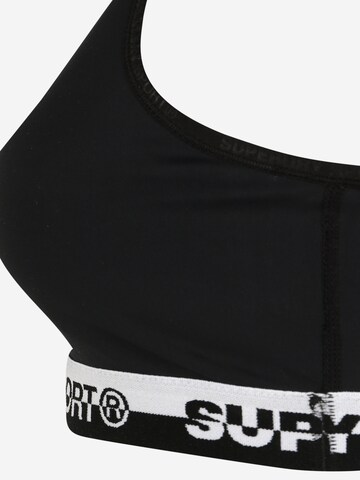 Regular Soutien-gorge de sport 'Essential' Superdry en noir