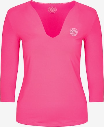 BIDI BADU Funktionsbluse 'Ariana' i pink: forside