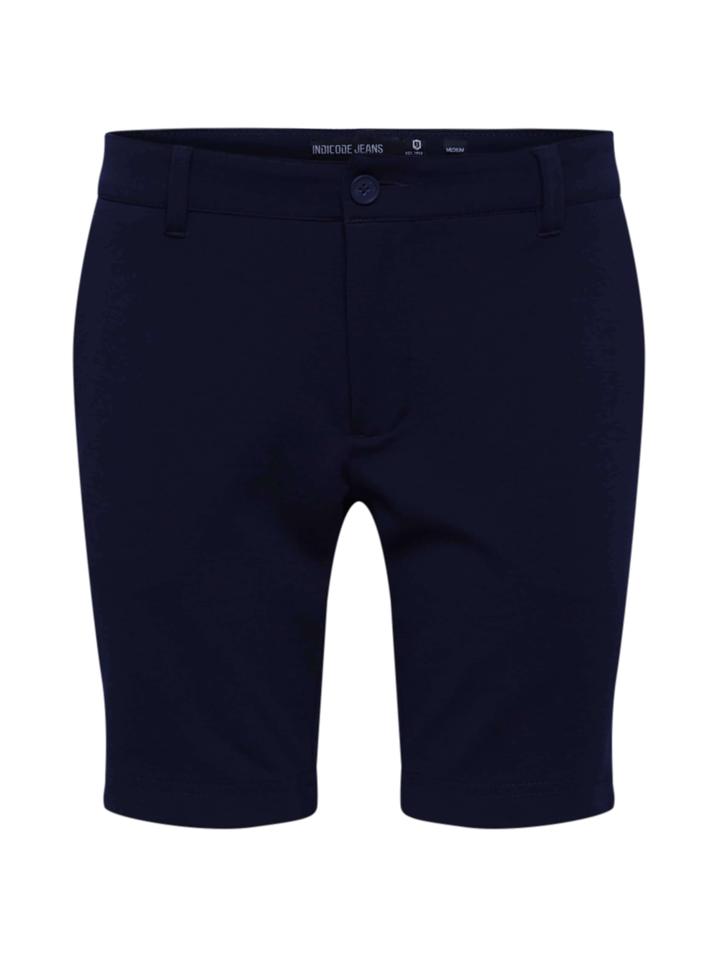 INDICODE JEANS Slimfit Bukser 'Aalborg' i blå: forside