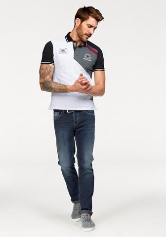 Bruno Banani Poloshirt in Weiß