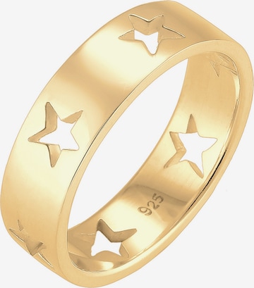 ELLI Ring Sterne in Gold: predná strana