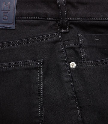 Coupe slim Jean Meyer Hosen en noir