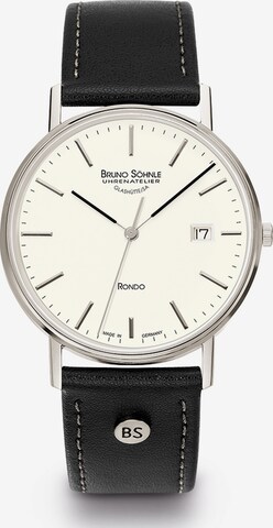 Bruno Söhnle Analog Watch 'Rondo' in Black: front