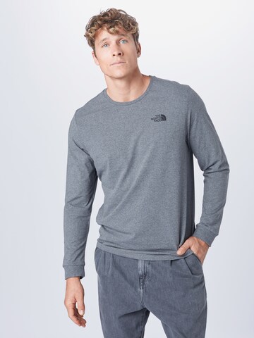 THE NORTH FACE Shirt ' Simple Dome ' in Grau: predná strana