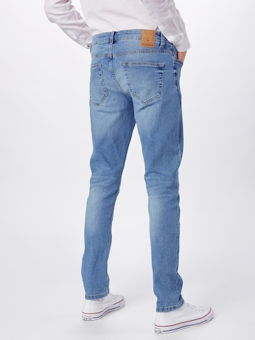 Coupe slim Jean Only & Sons en bleu