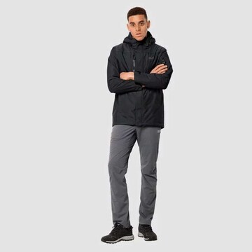 JACK WOLFSKIN Windbreaker in Schwarz