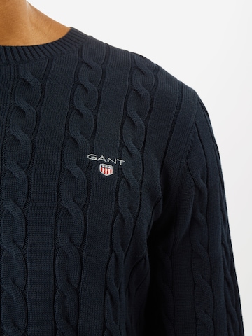 GANT Regular Fit Pullover in Blau