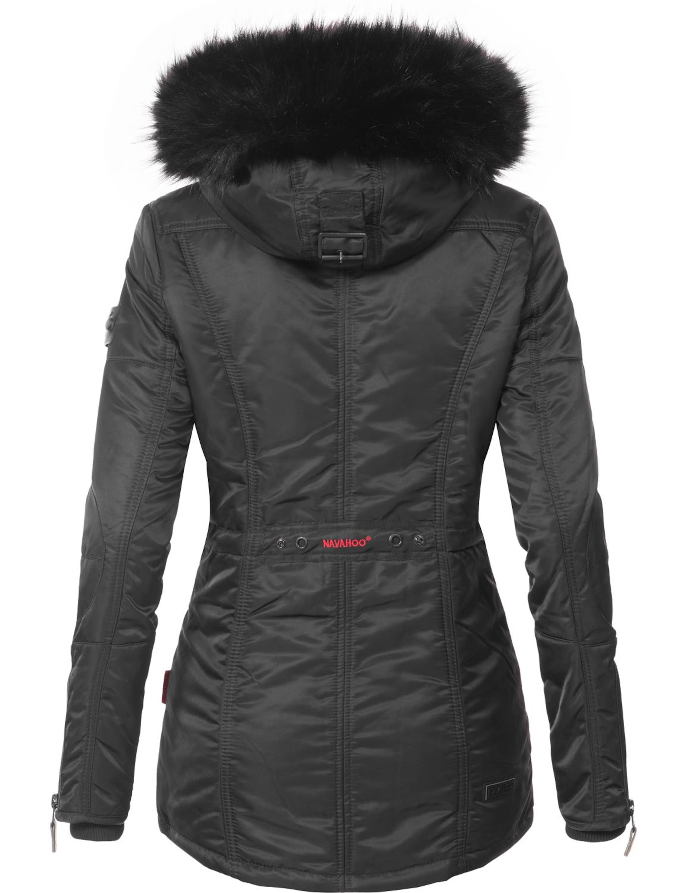 NAVAHOO Zimná bunda 'Schätzchen' - Čierna