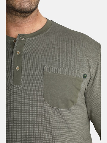 Charles Colby Shirt 'Earl Marcus' in Groen: voorkant