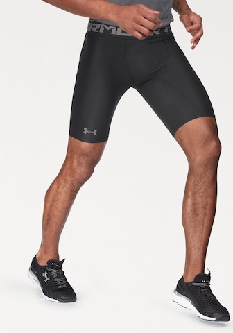 UNDER ARMOUR Skinny Shorts in Schwarz