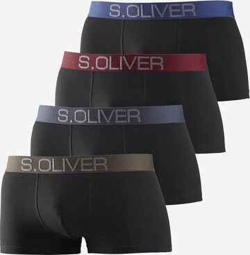 s.Oliver Boxer shorts in Black: front