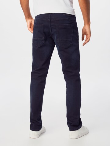 Regular Jeans 'Josh' de la TOM TAILOR pe albastru: spate