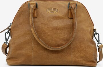 KLONDIKE 1896 Henkeltasche 'Ella' in Braun: predná strana