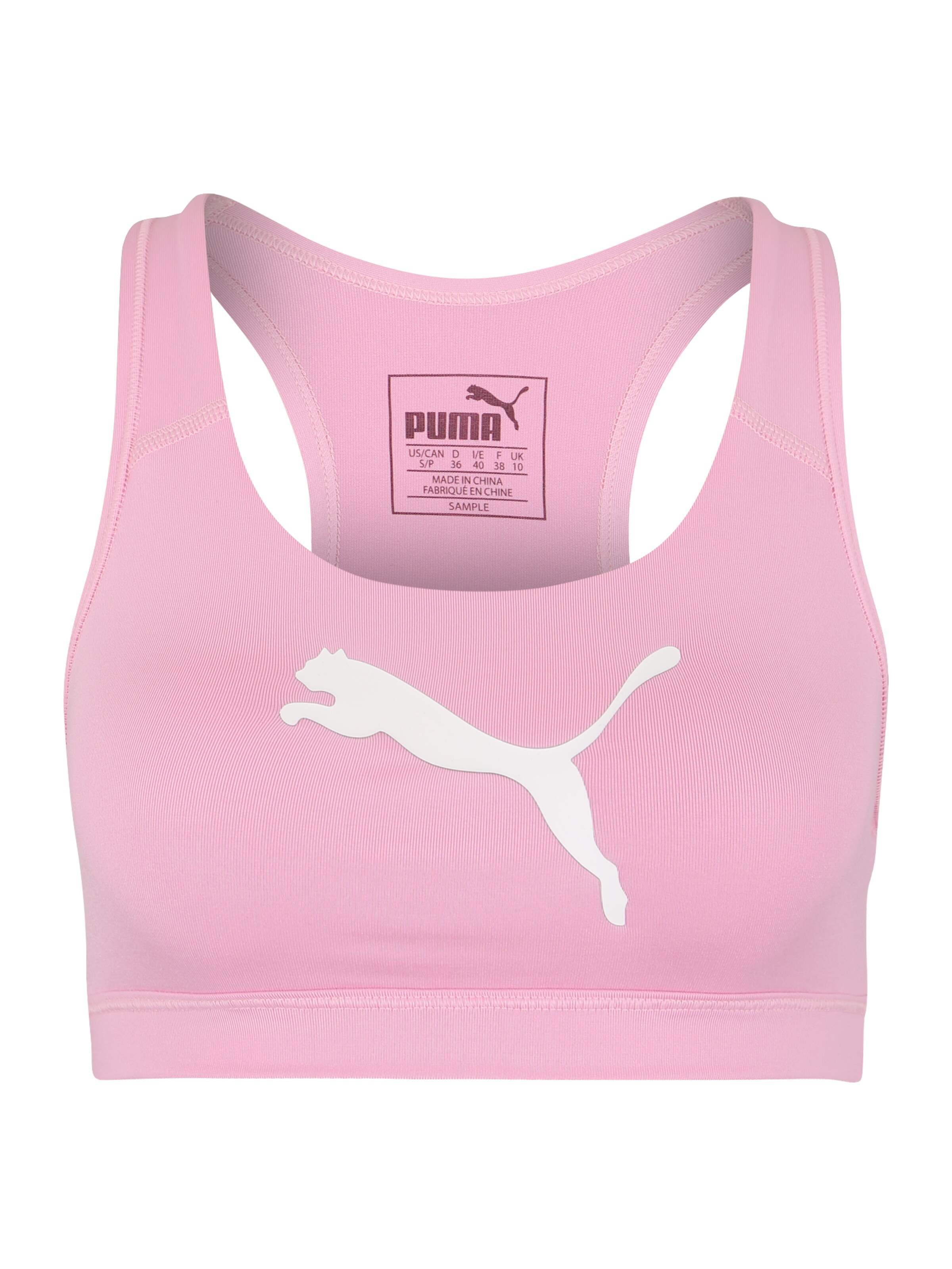 PUMA - Sport bh '4Keeps M' in de kleur Pink