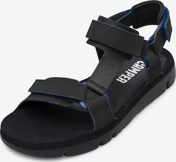 CAMPER Sandalen ' Oruga ' in Zwart: voorkant