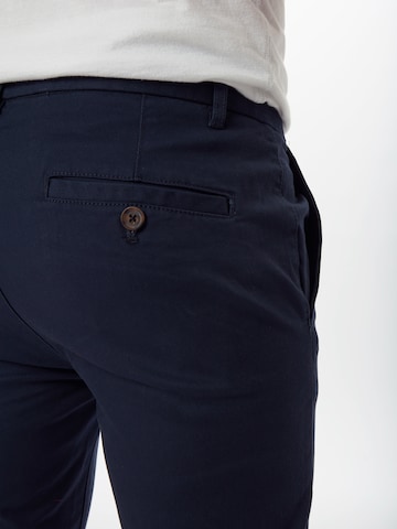 Skinny Pantalon chino BURTON MENSWEAR LONDON en bleu