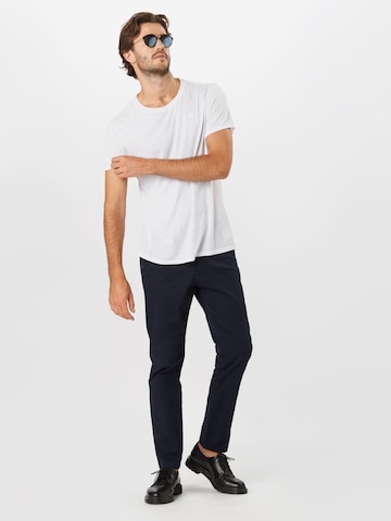 SELECTED HOMME Slimfit Chino hlače 'Miles Flex' | modra barva