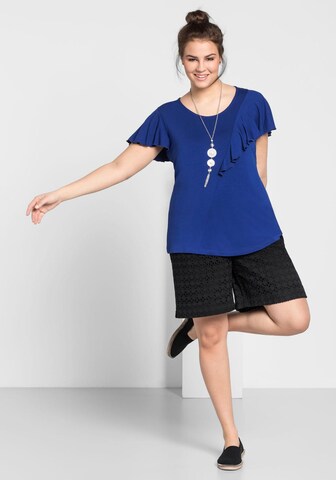 SHEEGO T-Shirt in Blau