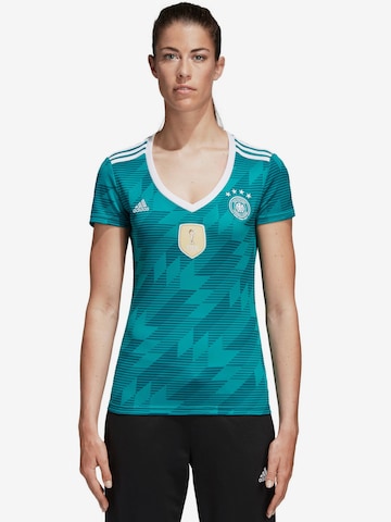 ADIDAS SPORTSWEAR Tricot 'DFB Away WM 2018' in Groen: voorkant