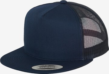 Cappello da baseball 'Classic' di Flexfit in blu: frontale