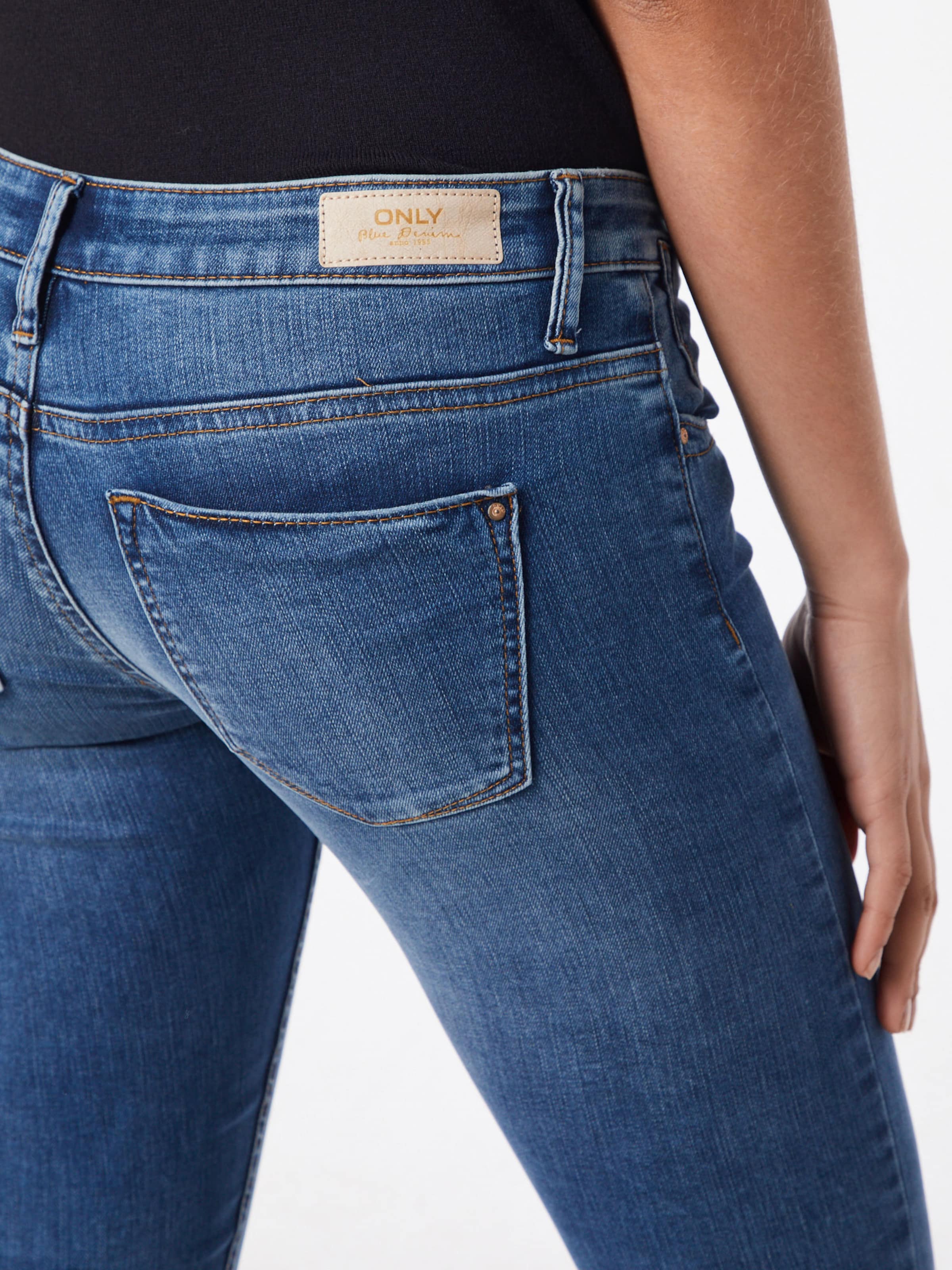 Skinny Jeans 'Coral' de la ONLY pe albastru