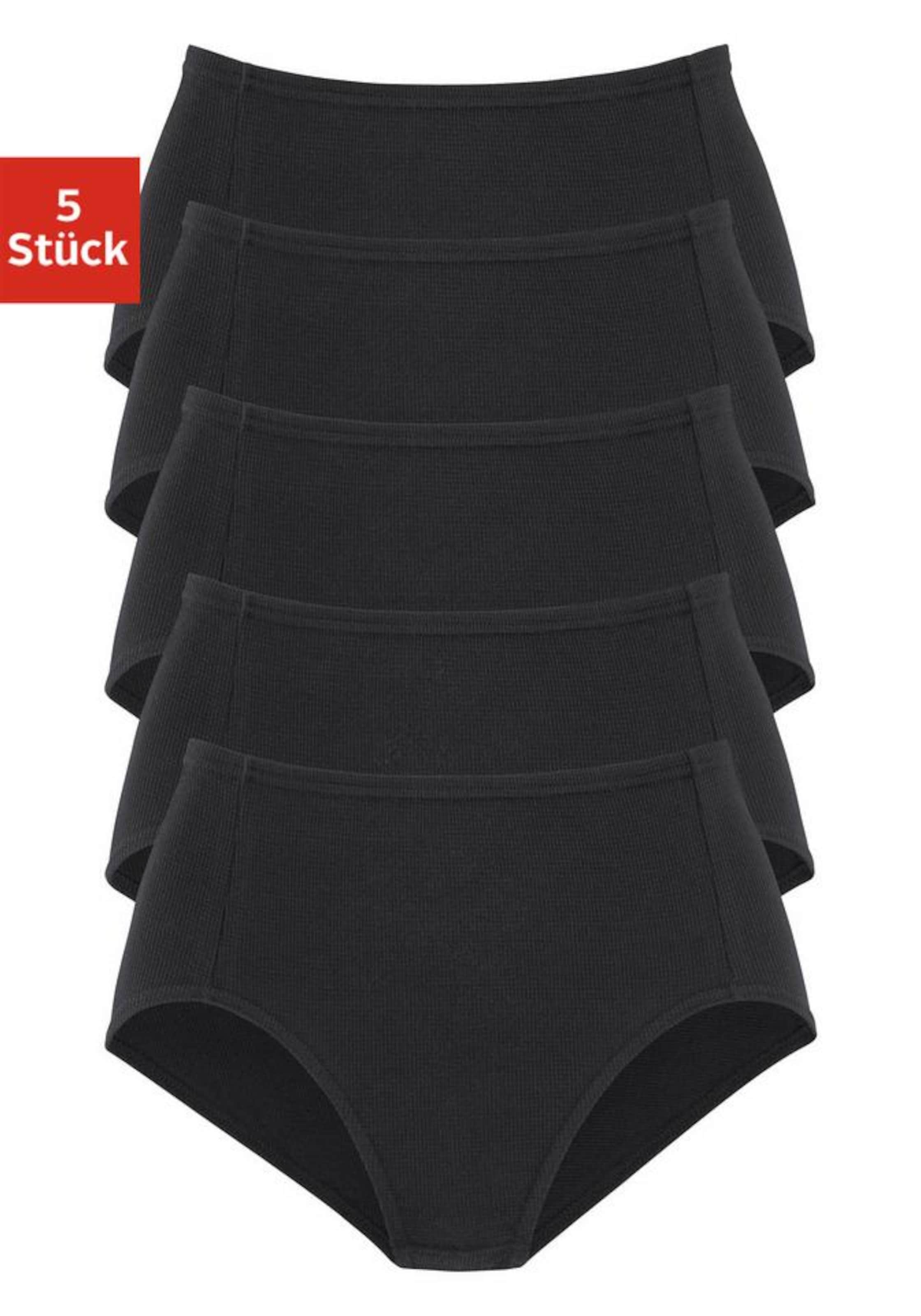 PETITE FLEUR Panty in Black: front