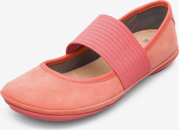 CAMPER Ballet Flats with Strap ' Right ' in Pink: front