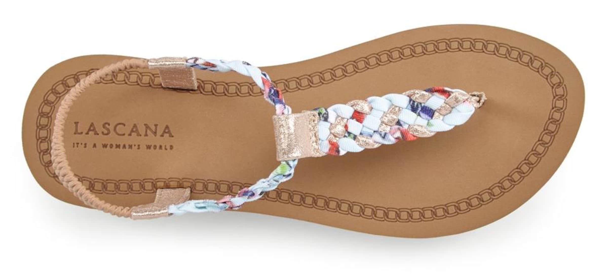 LASCANA Varvastossut värissä monivärinen