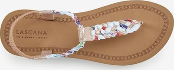 LASCANA T-bar sandals in Mixed colours